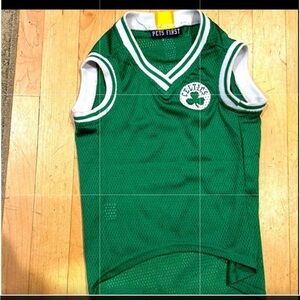 Celtics jersey for a dog
